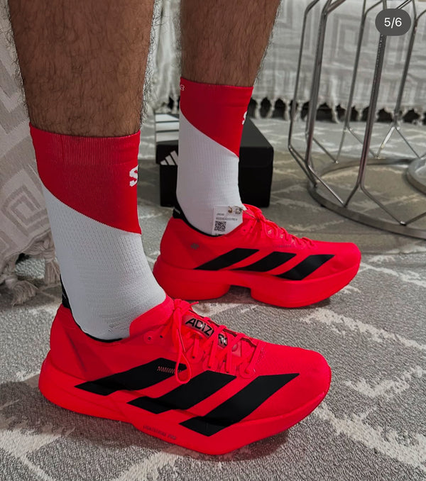 adidas Adizero Adios Pro 4 Lucid Red Black，