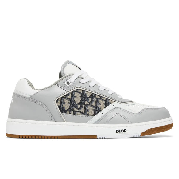 Dior Homme Grey Oblique Canvas and Leather B27