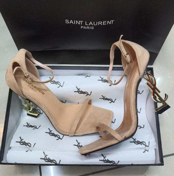 Saint Laurent Beige Opyum Sandals