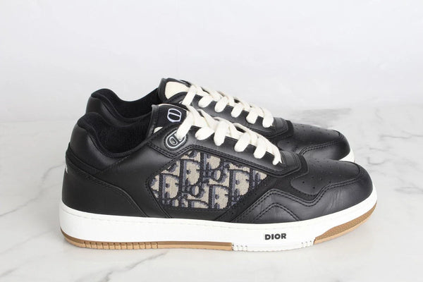 Dior Homme  Black & Oblique Canvas and Leather